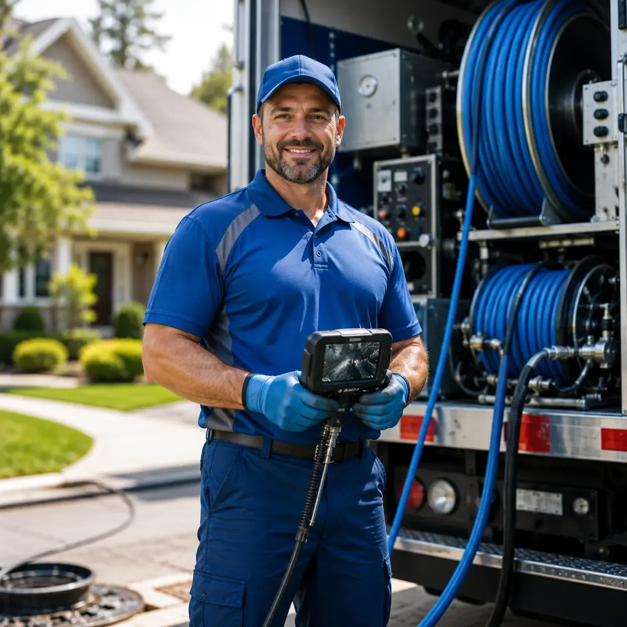 Local outdoor drain cleaning specialists in North Walpole, NH